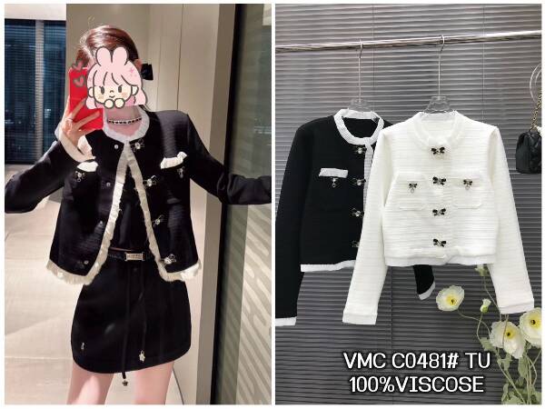 Swetry damskie (Francja produkt) Roz Standard, Mix Kolor Paczka 6 szt