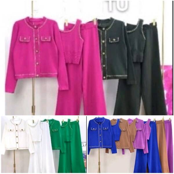 Komplet damskie (Francja produkt) Roz Standard,1 Kolor Paczka 6 szt 1