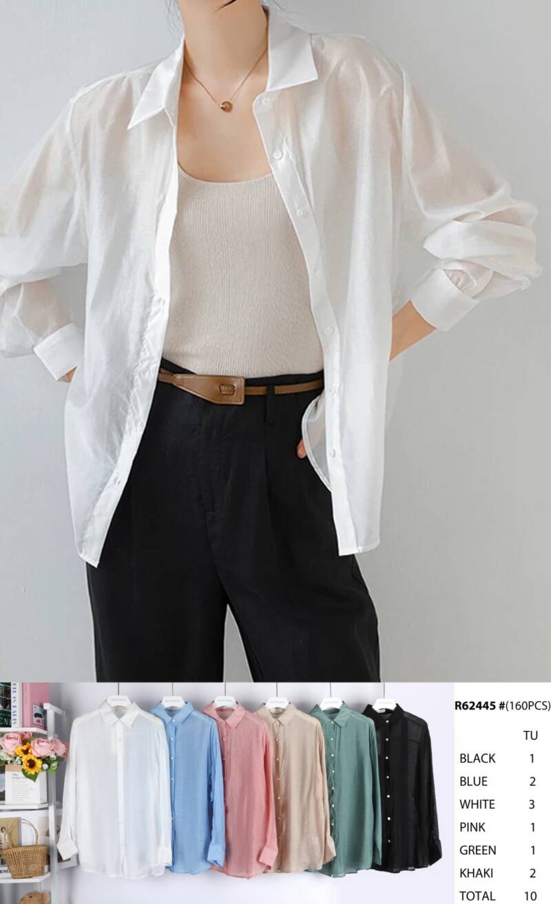 Koszula damska (Francja produkt) Roz Standard, Mix Kolor, Paczka 10 szt 1