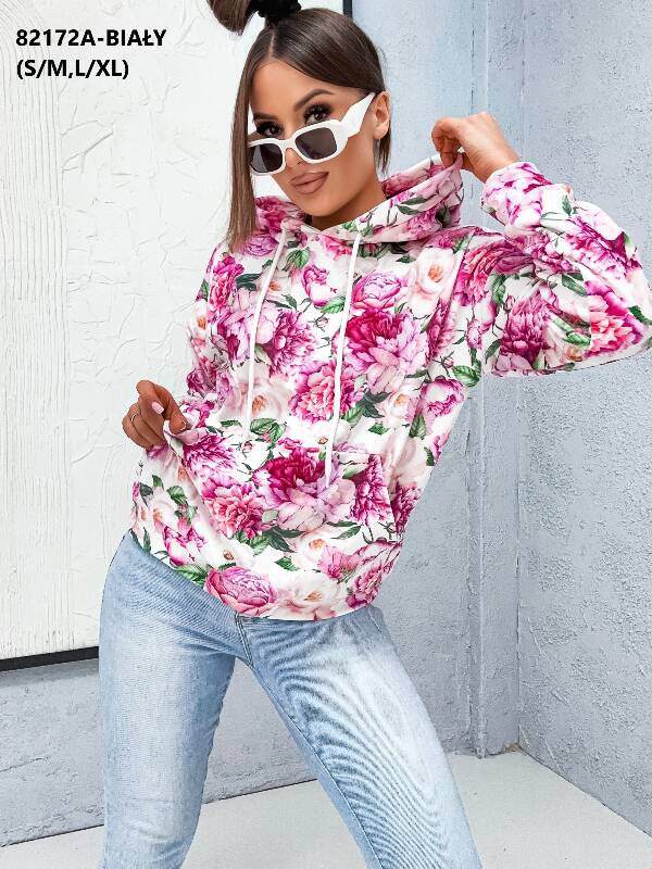 Bluza damskie (Polska produkt) Roz S/M-L/XL Paczka 5 szt /1 Kolor 1