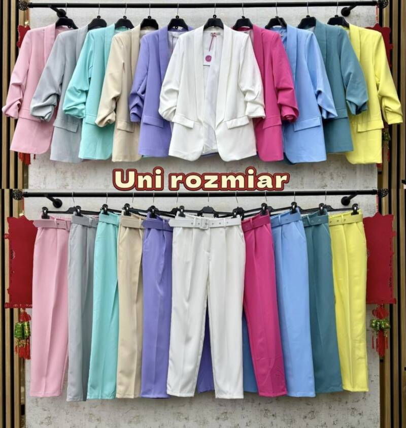 Komplet damskie (Włoskie produkt) Roz Standard, Mix Kolor Paczka 5 szt 1