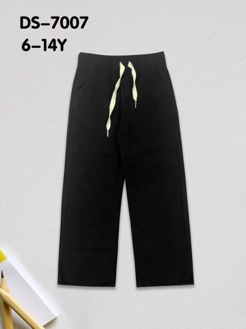 Spodnie dziewczęcy. Roz 6-14, 1 Kolor Paczka 5 szt.