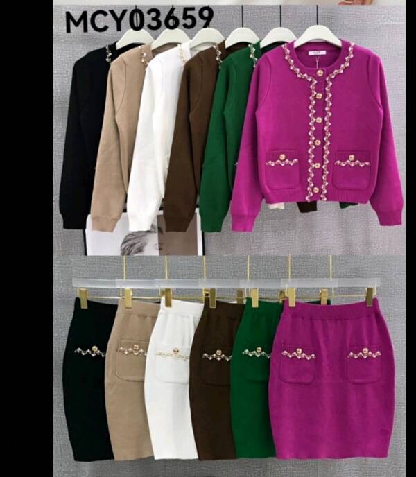 Komplet damskie (Francja produkt) Roz Standard,1 Kolor Paczka 5 szt 1