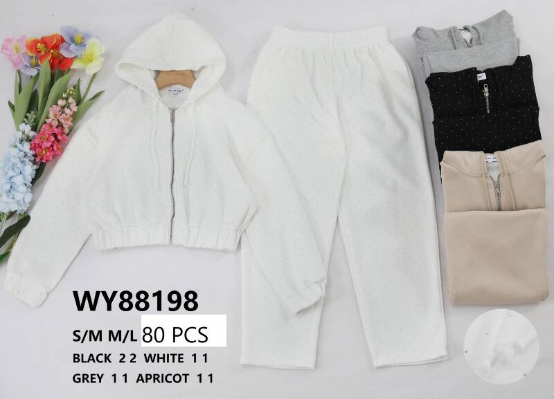 Komplet damskie (Francja produkt) Roz S/M-L/XL, Mix Kolor, Paczka 6 szt 1