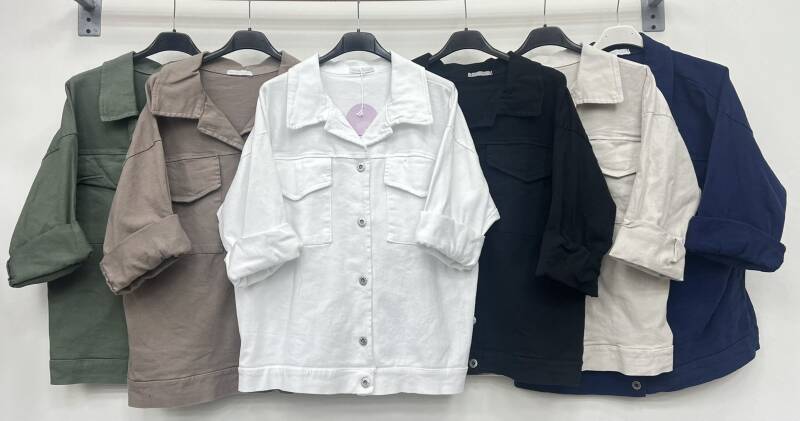 Koszule damskie (Włoskie produkt) Roz Standard, Mix Kolor Paczka 5 szt 1