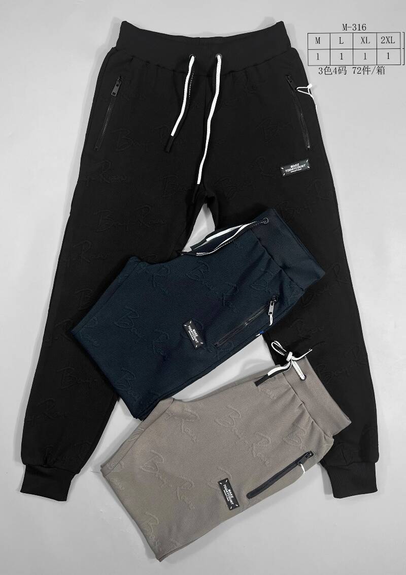 Spodnie dresowe meskie Roz M-2XL, Mix Kolor Paczka 12 szt 1