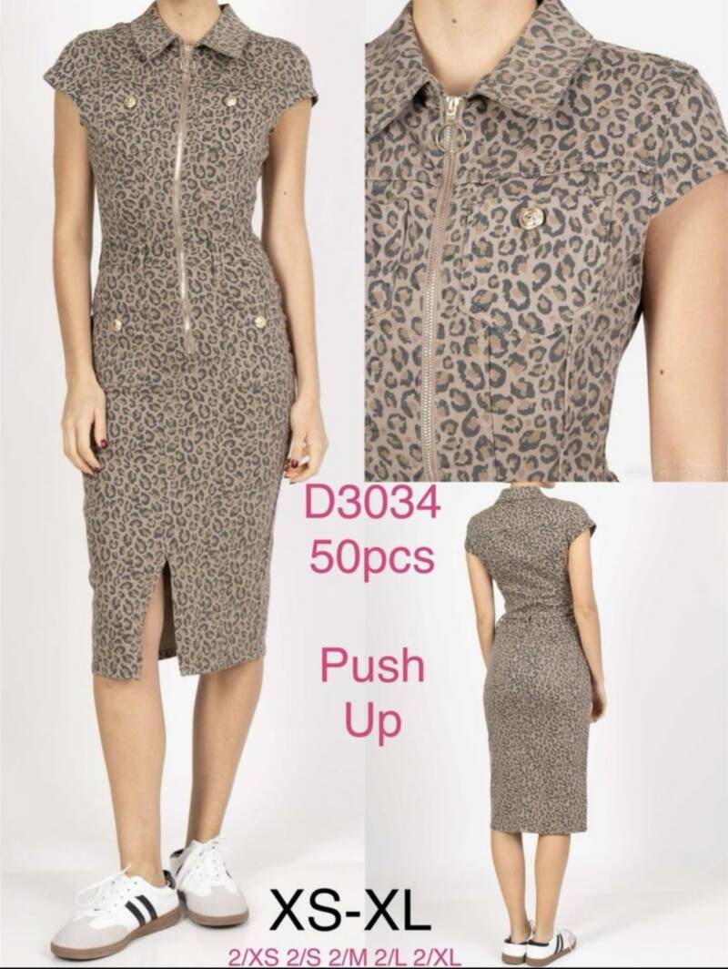 Sukienki damskie jeansy Roz XS-XL, 1 Kolor Paczka 10 szt