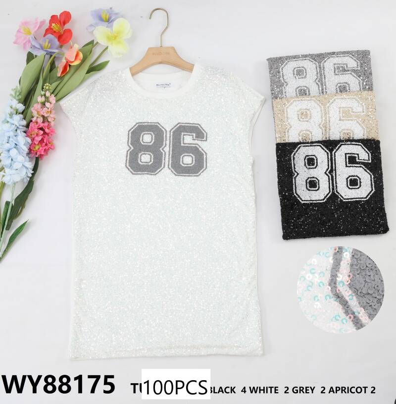 Bluzki damskie (Francja produkt) Roz Standard, Mix Kolor, Paczka 10 szt