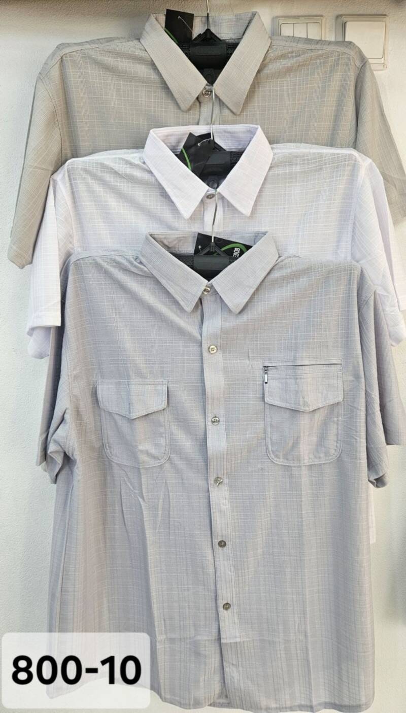 Koszula męska Roz L-4XL. Mix kolor. Paczka 15 szt 1