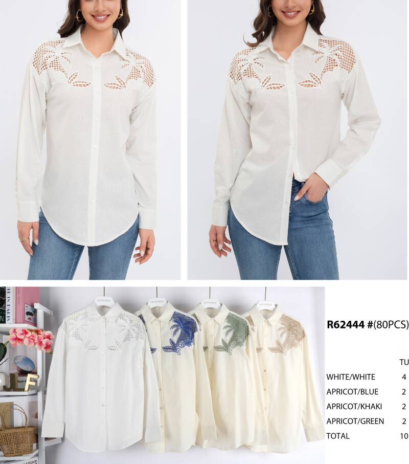 Koszula damska (Francja produkt) Roz Standard, Mix Kolor, Paczka 10 szt 1