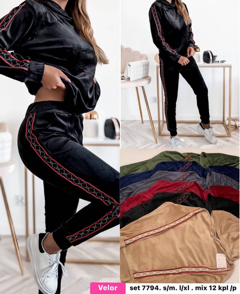 Komplet damskie Roz S/M-L/XL, Mix Kolor Paczka 12 szt 1