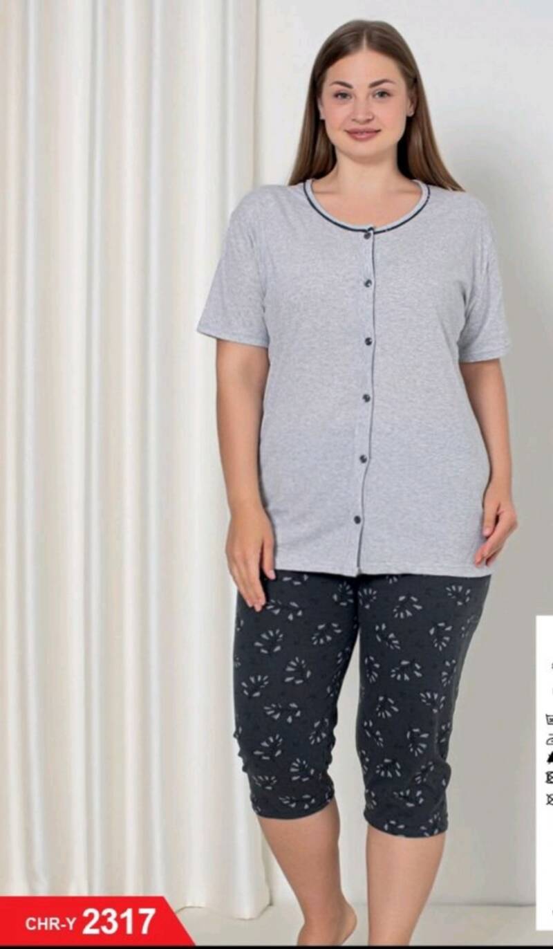 Piżama Damskie Roz L-4XL, 1 Kolor Paczka 8 szt 1