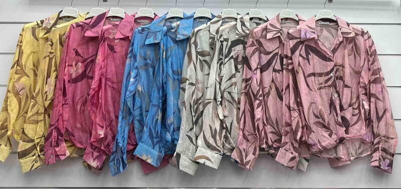 Koszule damskie (Włoskie produkt) Roz Standard, Mix Kolor Paczka 5 szt 1