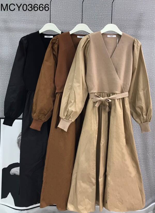 Sukienka damska (Francja produkt) Roz S/M-L/XL, Mix Kolor, Paczka 10 szt 1