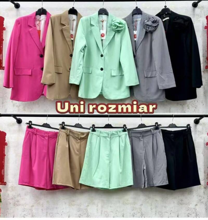 Komplet damskie (Włoskie produkt) Roz Standard, Mix Kolor Paczka 5 szt