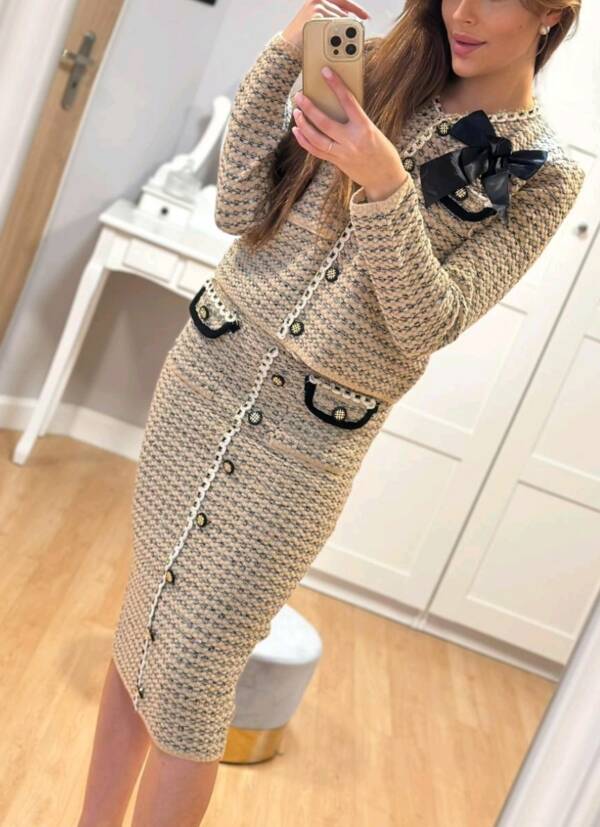 Komplet damskie (Francja produkt) Roz Standard,1 Kolor Paczka 6 szt