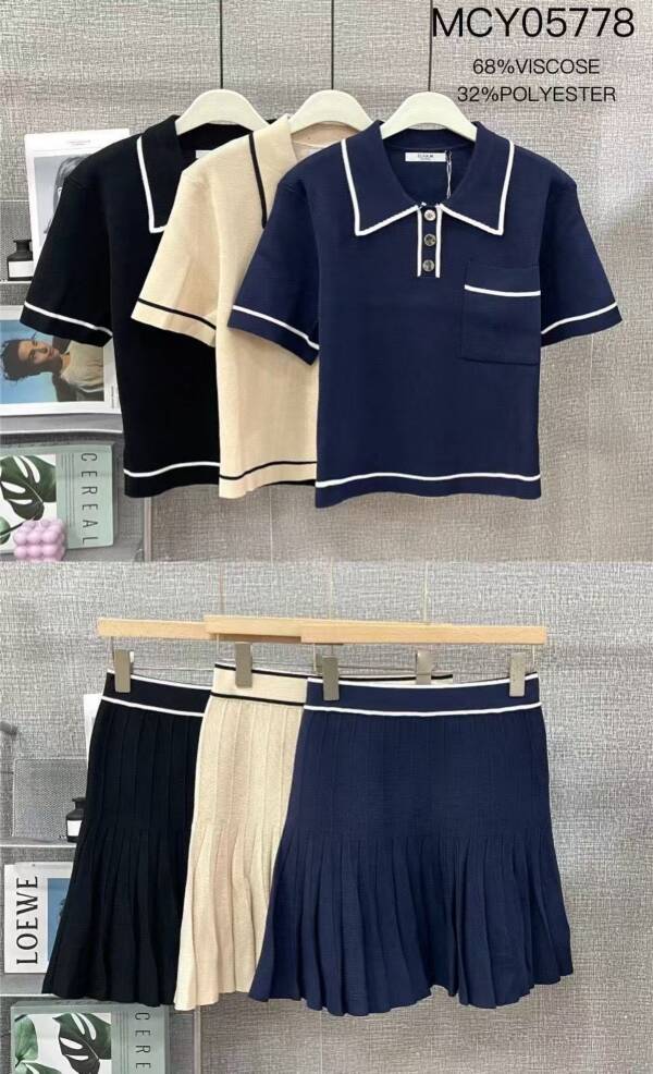 Komplet damskie (Francja produkt) Roz Standard, Mix Kolor Paczka 6 szt 1