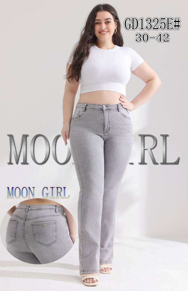 Spondnie damskie jeansy Roz 30-42, 1 Kolor Paczka 10 szt 1