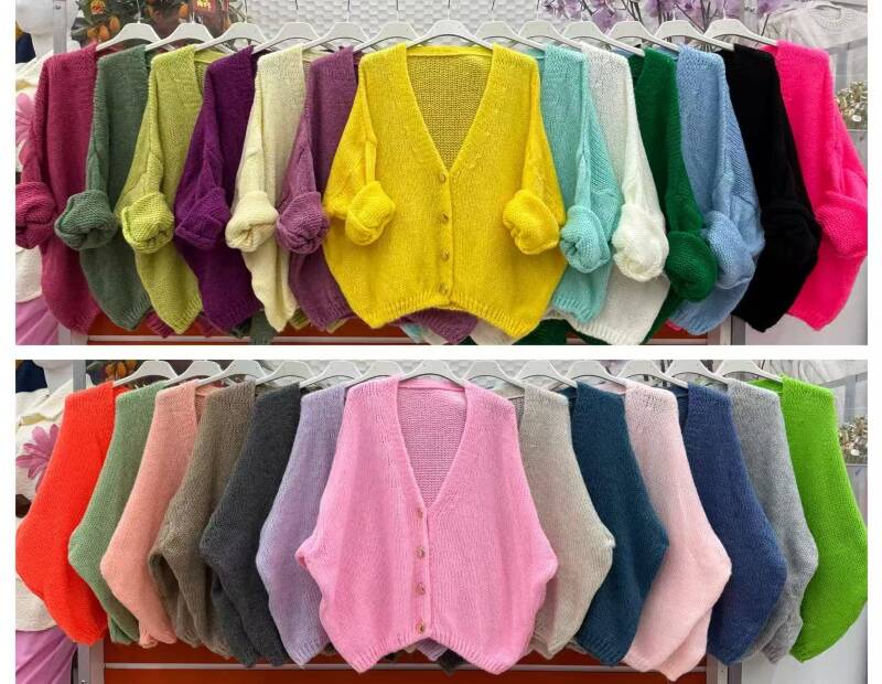 Swetry damskie (Włoskie produkt) Roz Standard, Mix Kolor Paczka 5 szt