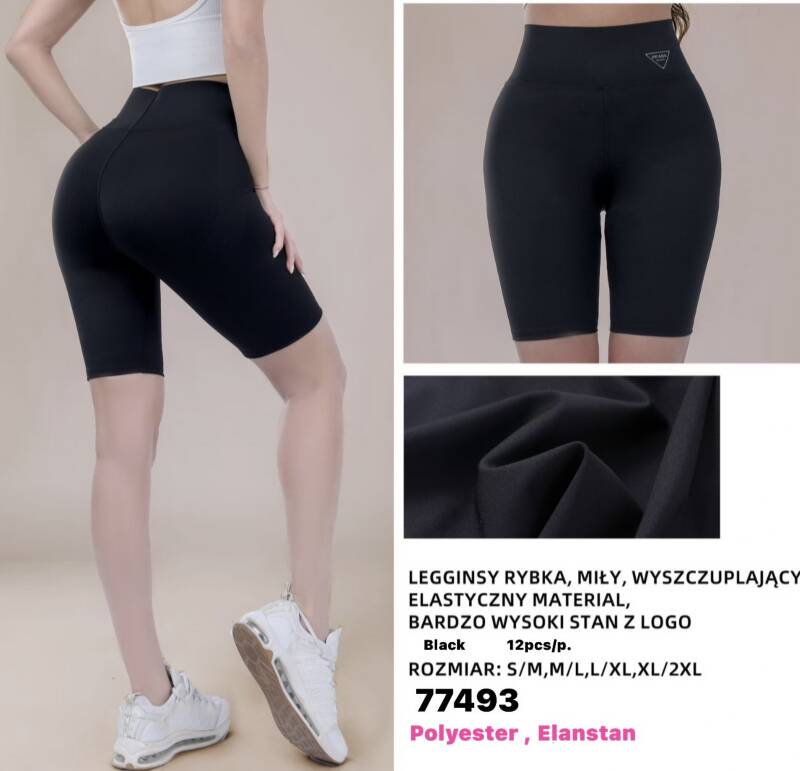Leginsy damskie Roz S-2XL, Mix Kolor Paczka 12 szt 1