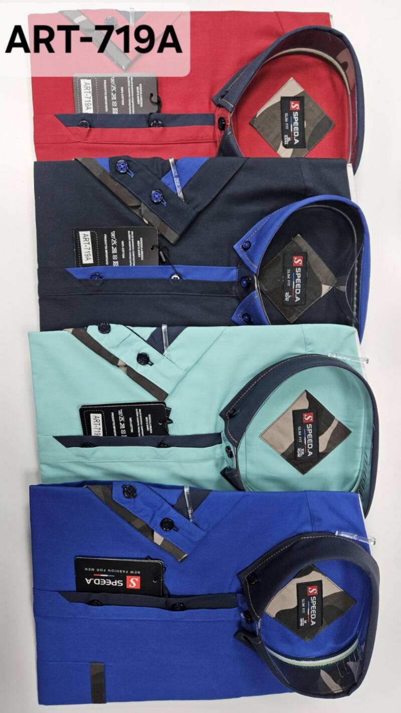 Koszula męska Roz 39-46. Mix kolor. Paczka 30 szt