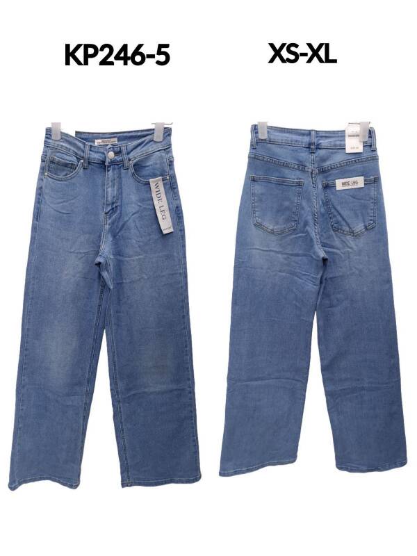 Spondnie damskie jeansy Roz XS-XL, 1 Kolor Paczka 10 szt