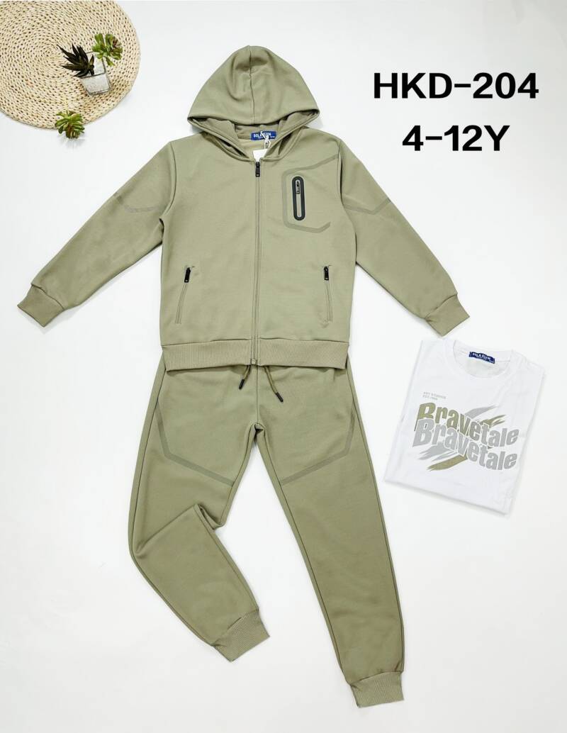 Komplet chłopięcy. Roz 4-12. 1 Kolor Paczka 5 szt. 1