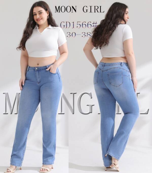 Spondnie damskie jeansy Roz 30-38, 1 Kolor Paczka 10 szt 1