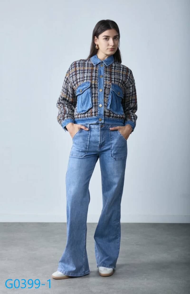 Spondnie damskie jeansy Roz XS-XL. 1 Kolor Paczka 10 szt