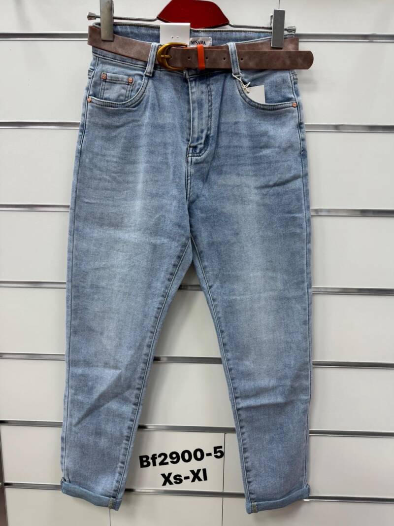 Spondnie damskie jeansy Roz XS-XL, 1 Kolor Paczka 10 szt
