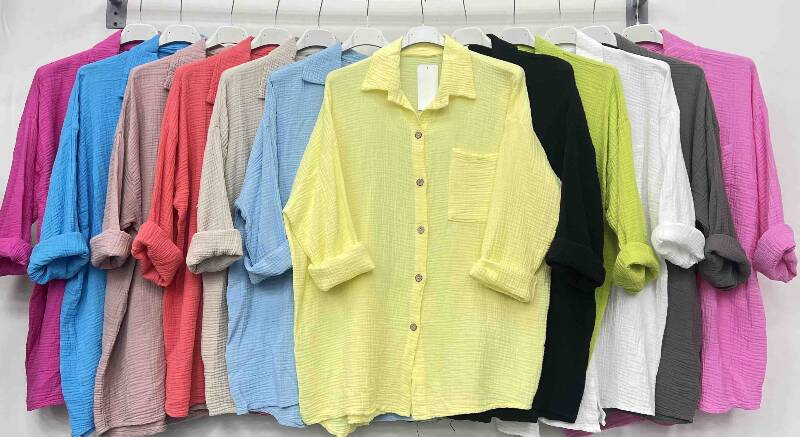 Koszule damskie (Włoskie produkt) Roz Standard, Mix Kolor Paczka 5 szt