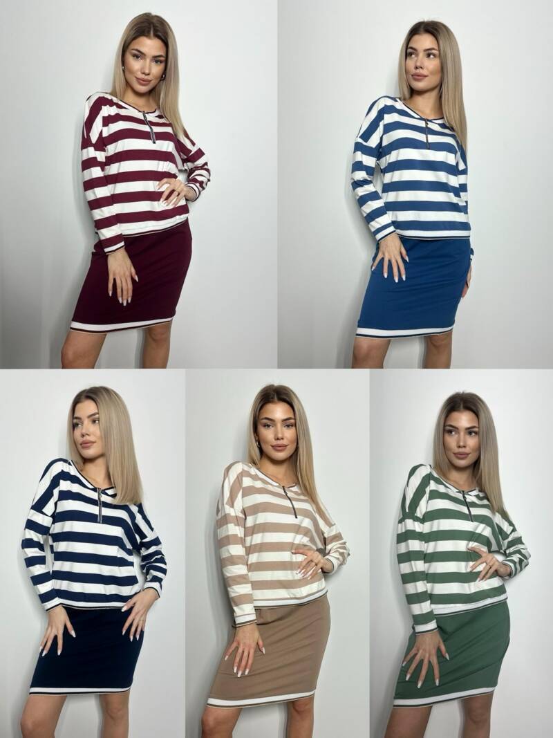 Sukienki damskie (Polska produkt) Roz S-3XL Mix Kolor Paczka 5 szt