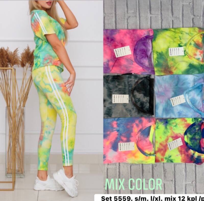 Komplet damskie Roz S/M-L/XL, Mix Kolor Paczka 12 szt