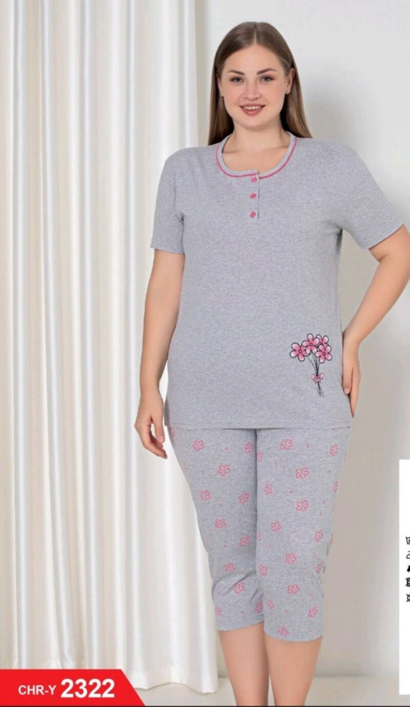 Piżama Damskie Roz L-4XL, 1 Kolor Paczka 8 szt