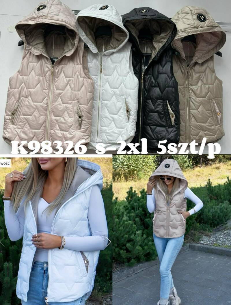 Kamizelka damkie Roz S-2XL, 1 Kolor Paczka 5 szt 1
