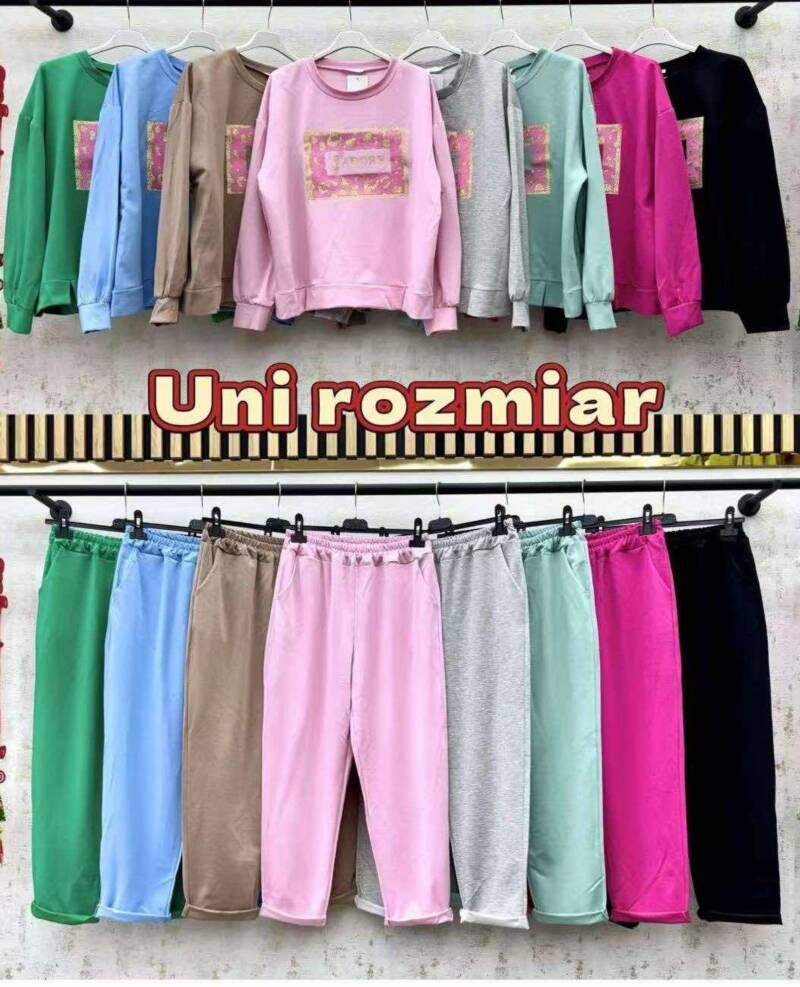 Komplet damskie (Włoskie produkt) Roz Standard, Mix Kolor Paczka 5 szt