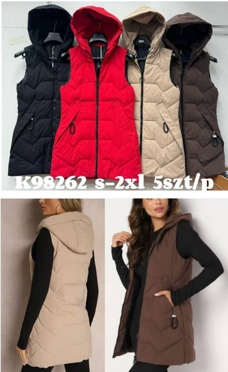 Kamizelka damkie Roz S-2XL, 1 Kolor Paczka 5 szt
