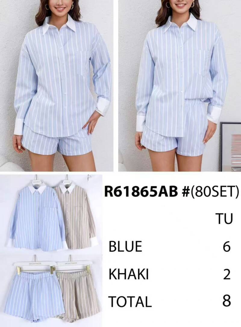 Komplet damskie (Francja produkt) Roz Standard, Mix Kolor, Paczka 8 szt