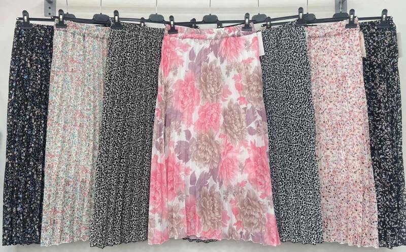 Spódnice damskie (Włoskie produkt) Roz Standard, Mix Kolor Paczka 5 szt