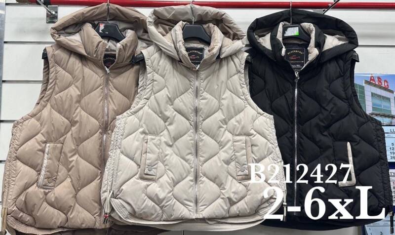 Kamizelka damkie Roz 2XL-6XL, 1 Kolor Paczka 5 szt 1