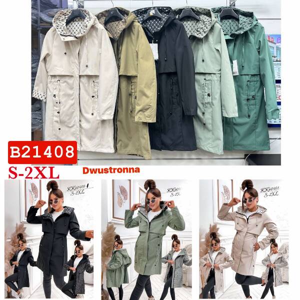Kurtki damskie cienki Roz S-2XL, 1 Kolor Paczka 5 szt 1
