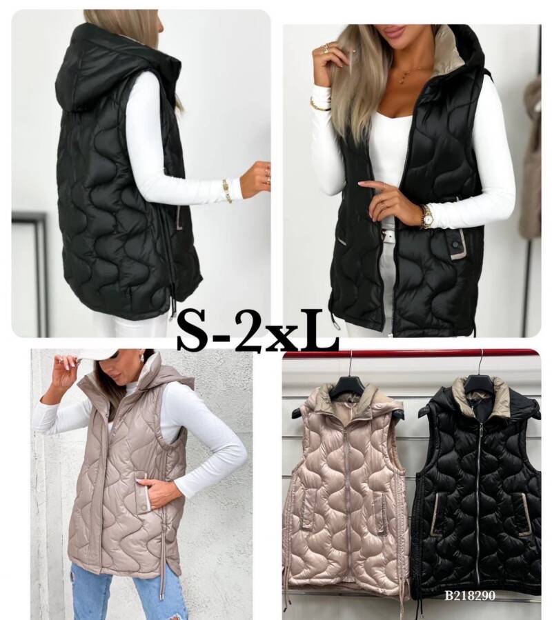Kamizelka damkie Roz S-2XL, 1 Kolor Paczka 5 szt