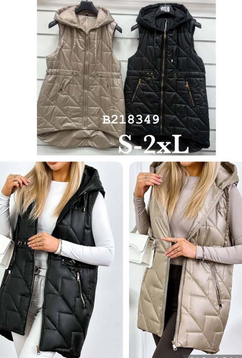 Kamizelka damkie Roz S-2XL, 1 Kolor Paczka 5 szt 1