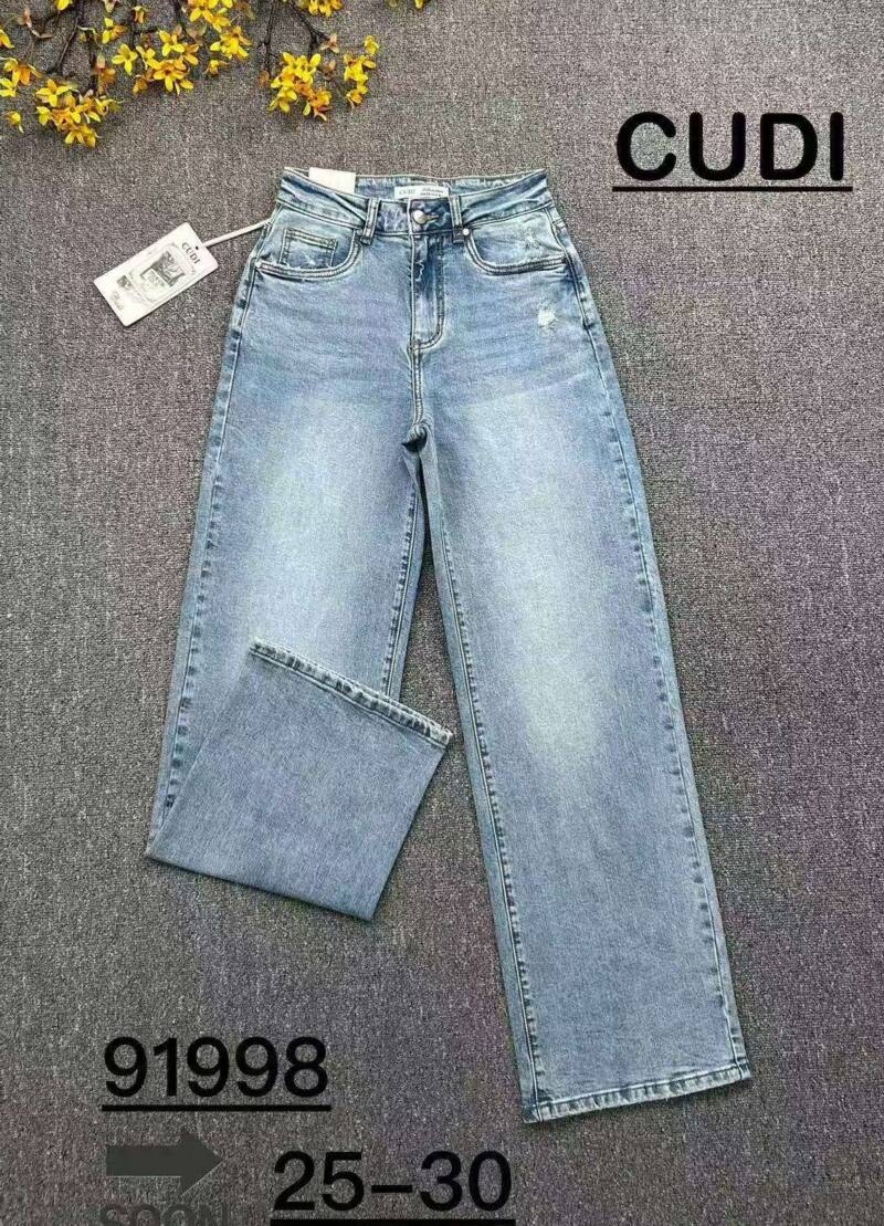 Spondnie damskie jeansy Roz 25-30, 1 Kolor Paczka 10 szt 1