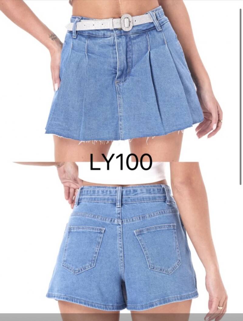 Szorty damskie jeansy Roz XS-XL, 1 Kolor Paczka 10 szt