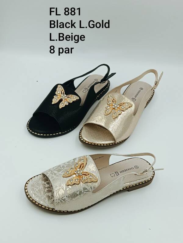 Sandały damskie Roz 36-41/ 8 par