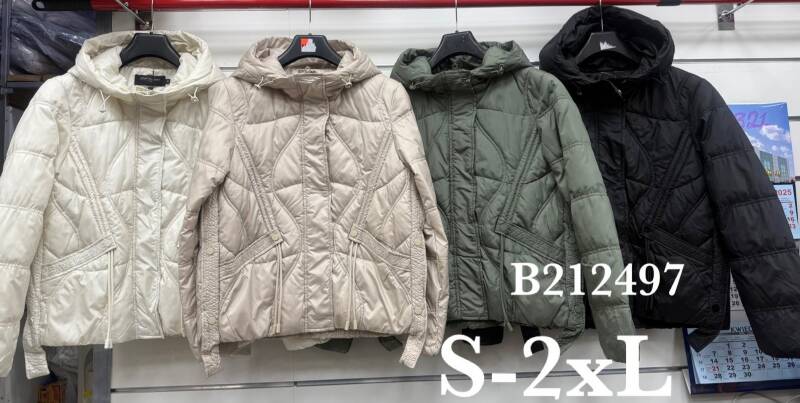 Kurtki damskie cienki Roz S-2XL, 1 Kolor Paczka 5 szt