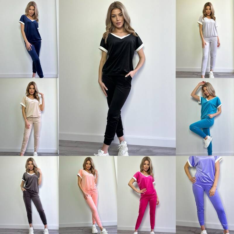 Komplet damskie (Polska produkt) Roz S-3XL Mix Kolor Paczka 5 szt