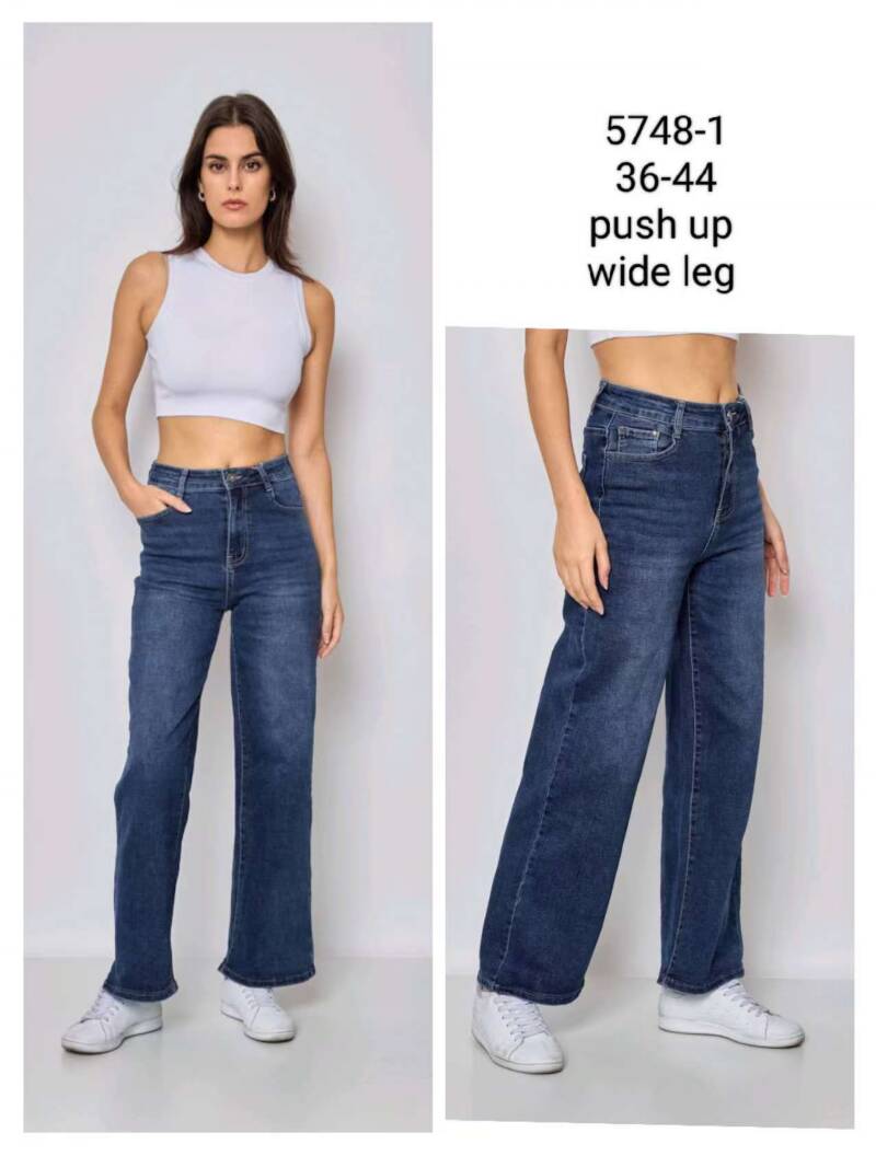 Spondnie damskie jeansy Roz 36-44, 1 Kolor Paczka 10 szt