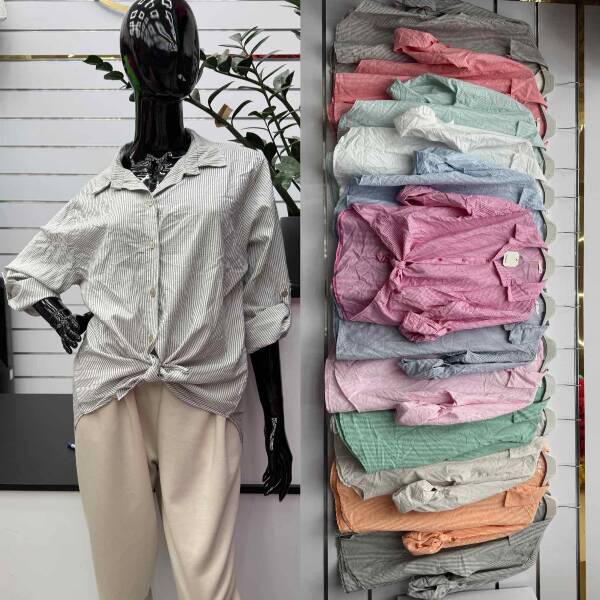 Koszule damskie (Włoskie produkt) Roz Standard, Mix Kolor Paczka 5 szt